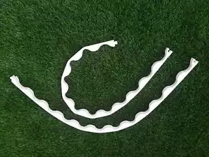 30 White Infill Strips for Corrugated Roof Sheets Roofing Foam Closed Cell Roma - Picture 1 of 3