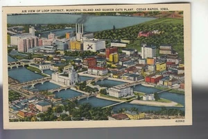 Vista aérea de Loop District Cedar Rapids IA - Imagen 1 de 1