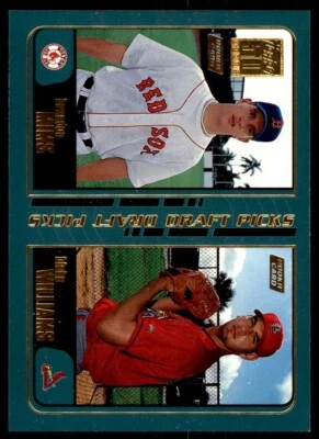 2001 TOPPS RC #743 BRANDON MIMS/BLAKE WILLIAMS BOSTON RED SOX/ ST. LOUIS - Image 1 of 2