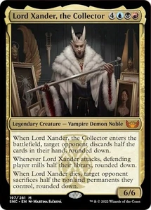 Magic The Gathering MTG LORD XANDER, THE COLLECTOR Streets of New Capenna NM - Picture 1 of 1