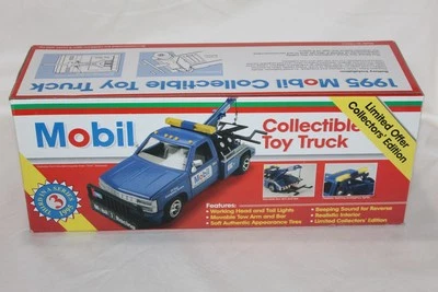 Camión de remolque de juguete Mobil 1995 edición limitada batería coleccionable tercera serie 1:24 nuevo en caja Foto 1 de 3
