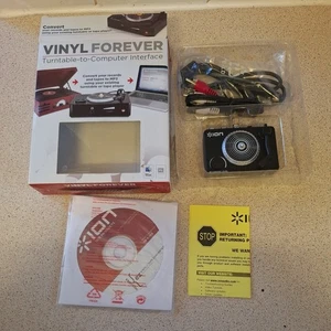 ION VINYL FOREVER Turntable-to-Computer Interface Converts system NEW - Picture 1 of 8