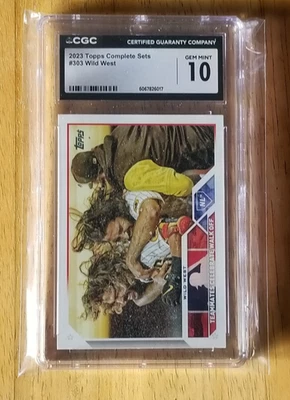 Serie Completa de Béisbol Topps 2023 - #303 Wild West - CGC Grado 10 Foto 1 de 2