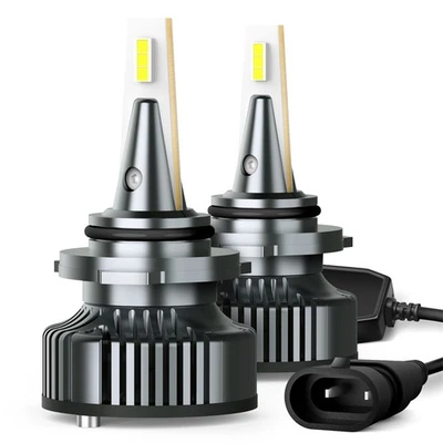 LED Headlight Bulbs Low 9006/HB4 6 beam Sided 360 Light For Silverado 3500 HD - Image 1 of 4