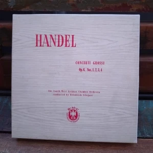 *SEALED* Reel to Reel Tape: HANDEL Concerti Grossi Op. 6, Nos. 1,2,3,4 TCM 35 - Picture 1 of 7