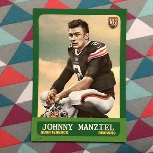 2014 Topps 1963 Minis jumbo Oversized 5x7 JOHNNY MANZIEL RC Browns 46/99 made - Picture 1 of 2