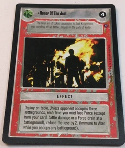 SWCCG: Honor Of The Jedi  Death Star II Star Wars CCG Decipher 2000 - Picture 1 of 4