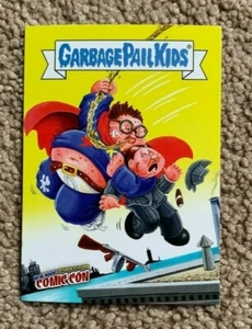 COMIC CON NYCC 2014 EXCLUSIVO TOPPS CUBO DE BASURA NIÑOS TARJETA PROMOCIONAL PUKETACULAR #1  - Imagen 1 de 2