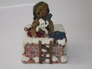 1996 1a edizione "Elijah & Joy...Believe" Musical "Silver Bells" Boyds Bears #270503 - Foto 1 di 8