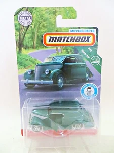 MATCHBOX MOVING PARTS MBX ROADTRIP '36 FORD SEDAN CUSTOM' GREEN MIB/BOXED/CARDED - Picture 1 of 5