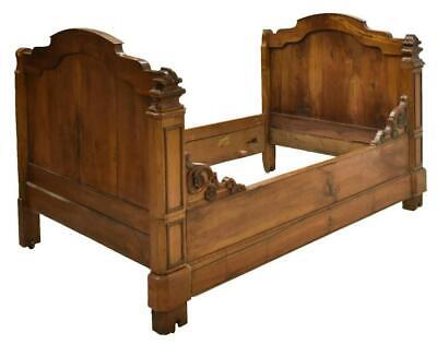 Antique Bed, Day, Alcove, French Carved Walnut, 19th Century, 1800s, Stunning!! • 1067.23£