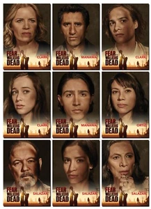 FEAR THE THE WALKING DEAD - Season 1 - 10 Card Promo Set - Picture 1 of 3