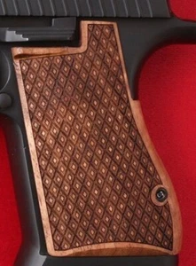 KSD Marke Desert Eagle 3,57/44/50 Cal Mark I & VII & XIX Nussbaum Griffe Diamant 2 - Bild 1 von 2