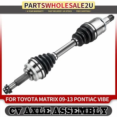 Conjunto de eje CV delantero izquierdo para Pontiac Vibe Toyota Matrix 2009-2013 L4 2,4 L AWD Foto 1 de 4