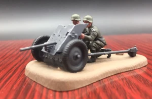 1/72 WWII German Army 37mm Gun With Crew Assembled & Painted Model New - Picture 1 of 3