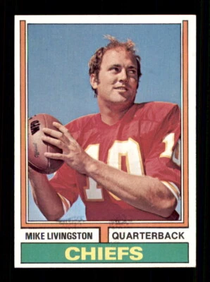 1974 Topps #459 Mike Livingston - Crease Free - Image 1 of 2