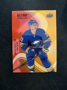 22-23 UD Allure Hockey Rookie Color Flow Red-Orange SF-95 Jack Quinn