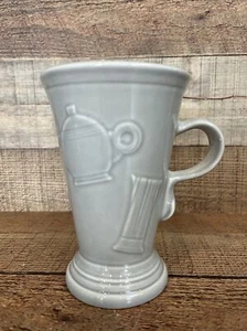 Taza Fiestaware Gris Perla Latte Cappuccino Fiesta - Imagen 1 de 8