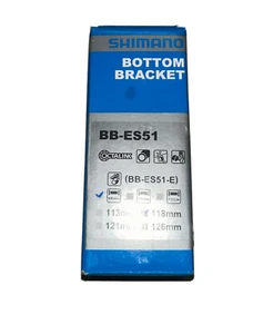 SHIMANO BB-ES51 BB CRANKSET BOTTOM BRACKET 1.37x24T 68mm 118mm OCTALINK BC137 - Picture 1 of 9