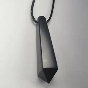 Shungite World Shungite Pendant Pendulum - Picture 1 of 12
