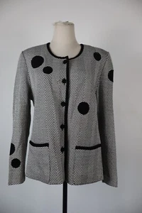 Pierre Cardin Blazer Jacket Woman Tg 46 Vintage Classic Jacket - Picture 1 of 7