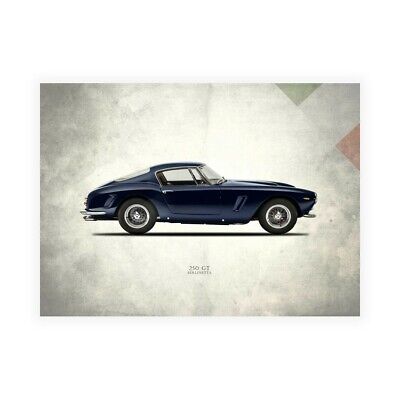 1959 Rogan Mark Ferrari 250GT Poster or Picture Paper Print on Fabric