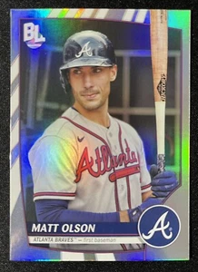 Tarjeta de béisbol 2023 Topps Big League #245 Matt Olson Atlanta Braves Rainbow Foil - Imagen 1 de 2