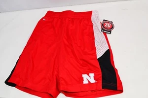 NWT Colosseum Nebraska Cornhuskers Very Thorough Shorts Red Mens Small - Picture 1 of 4