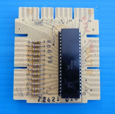 1 placa PC Conn Organ Keyer 72421-xxx con IC 72400, para 652.653, 554, 466 Foto 1 de 4
