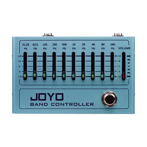 JOYO R-12 Band Controller 10 Band EQ Effect Pedal Guitar or Bass 5 and 7 String - Picture 1 of 12