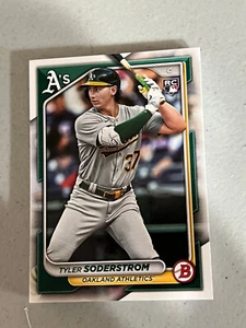 (22) Card Lot 2024 Bowman Hobby Paper Tyler Soderstrom RC #15 Oakland Athletics - Picture 1 of 2