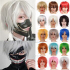 Short Full Wigs Male Boys Anime Cosplay Costume Party Child Hair Wig Synthetic