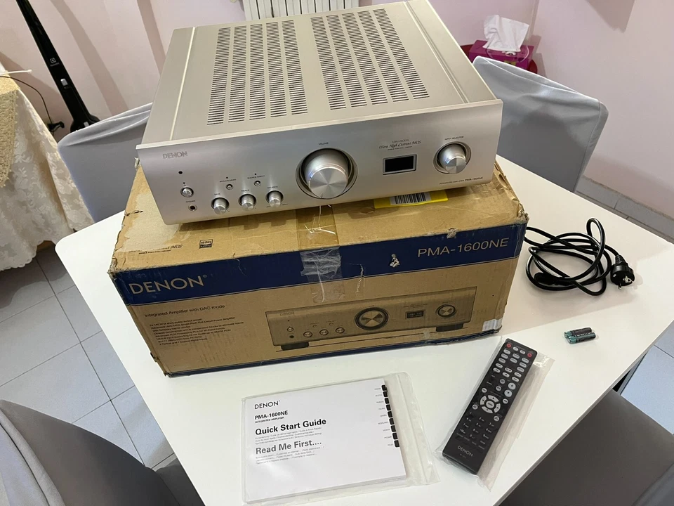 DENON PMA 1600 NE Amplificatore Integrato di alta qualità con USB-DAC - Immagine 1 di 4