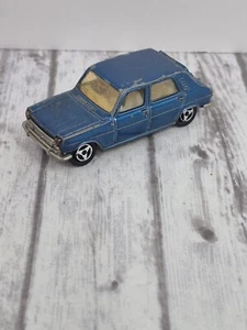 Vintage Majorette Simca 1100 TI Blue 1975 France Metal - Picture 1 of 6