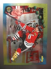 1994-95 Score Gold Line insert Chris Chelios #189 Chicago Blackhawks