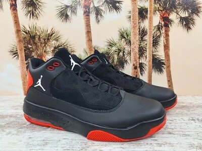 Tênis Air Jordan Max Aura 2 Bred preto vermelho CK6636 060 masculino tamanho 10.5 NOVO  - Imagem 1 de 4