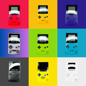 Nintendo GameBoy Color IPS Backlit GBC Game Boy Handheld Console - PICK A COLOR!