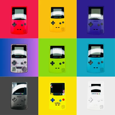 Nintendo GameBoy Color IPS Backlit GBC Game Boy Handheld Console - PICK A COLOR! - Image 1 of 4