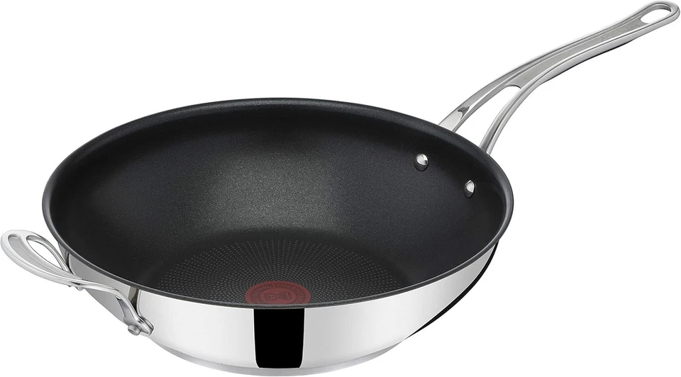 Tefal Jamie Oliver Classic Wok Bratpfanne - 30cm, Schwarz (E3068834)