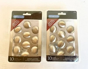 NEW Amerock Brushed Chrome Cabinet Knobs 1-5/16", 2 pks of 10, 20pcs TEN14403SCH - Picture 1 of 6