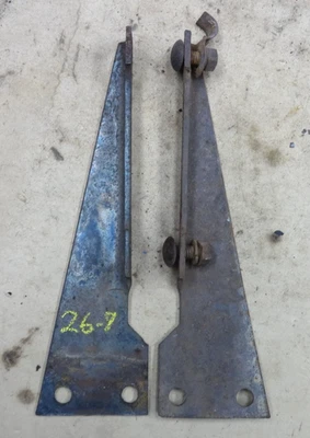 1926 1927 Model T Ford FIREWALL to FRAME BRACKETS Original pair - Image 1 of 4