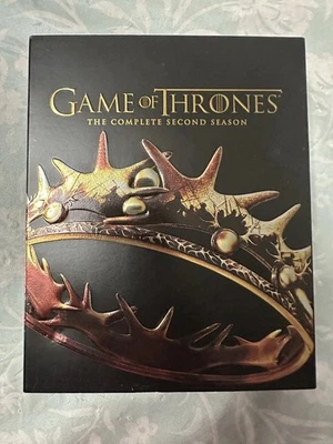 Game of Thrones: The Complete Second Season (Blu-ray/DVD, 2013, Widescreen) NEW - Image 1 of 4