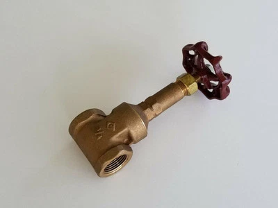 Crane Cat# 428 3/4" Bronze Gate Valve - New - Image 1 of 4