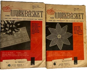 (2) The Workbasket Magazine, Juni 1958 Band 23 # 9, März 1959 Band 24 #6 - Bild 1 von 8