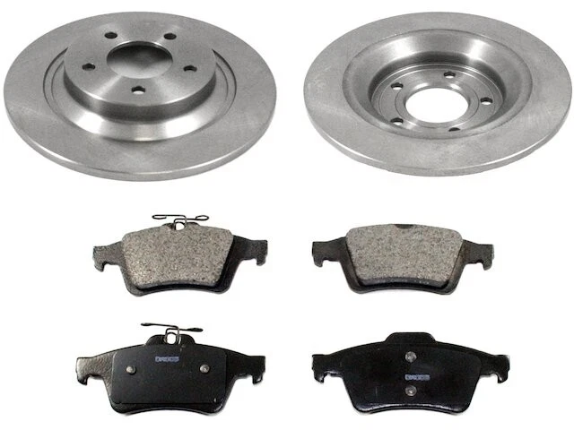Kit de pastillas de freno trasero y rotor para 2008-2010, 2012-2015 Mazda 5 2009 2013 CP869TS Foto 1 de 1