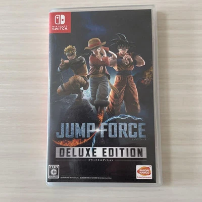 JUMP FORCE Deluxe Edition Nintendo Switch Japan Import Complete Tested 77 - Image 1 of 3