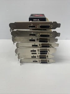 Lot of  8 AMD 109-C55357-00 RADEON R5 240 DP DVI PCIe Full Profile  Dell 07W12P - Picture 1 of 12