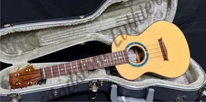 Curly Emu Apple Hand Made Tenor Ukulele in Quality Hard Case - Picture 1 of 19