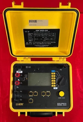 AEMC 6240 Micro-Ohmmeter - Image 1 of 4