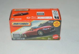MATCHBOX 2025 POWER GRABAG 44 /125 - 2021 LEXUS LC 500 RED - Picture 1 of 4